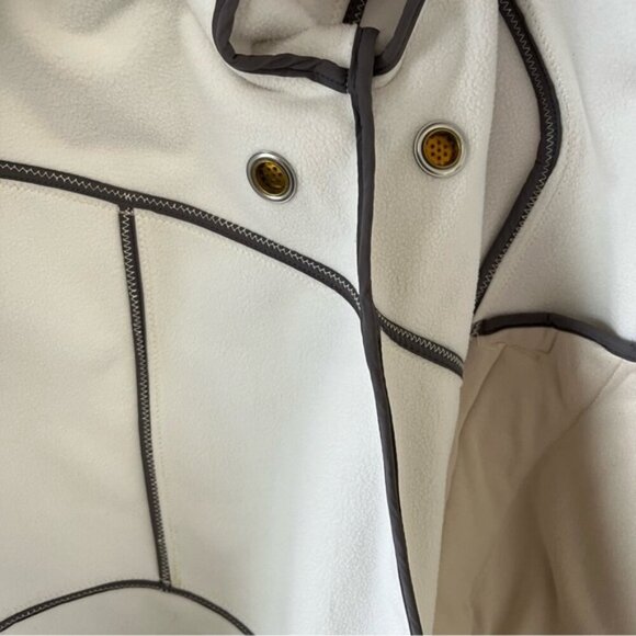 Free People Movement Moon Magic Reflective Rain Parka Size S - Picture 10 of 16